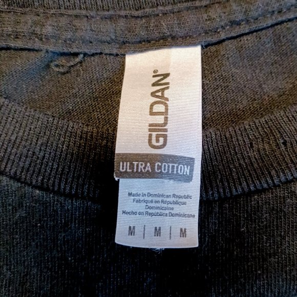 T Shirt Yankee Smokehouse BBQ Wild Hog Pizzeria West Ossipee NH Adult Size M - Picture 5 of 6